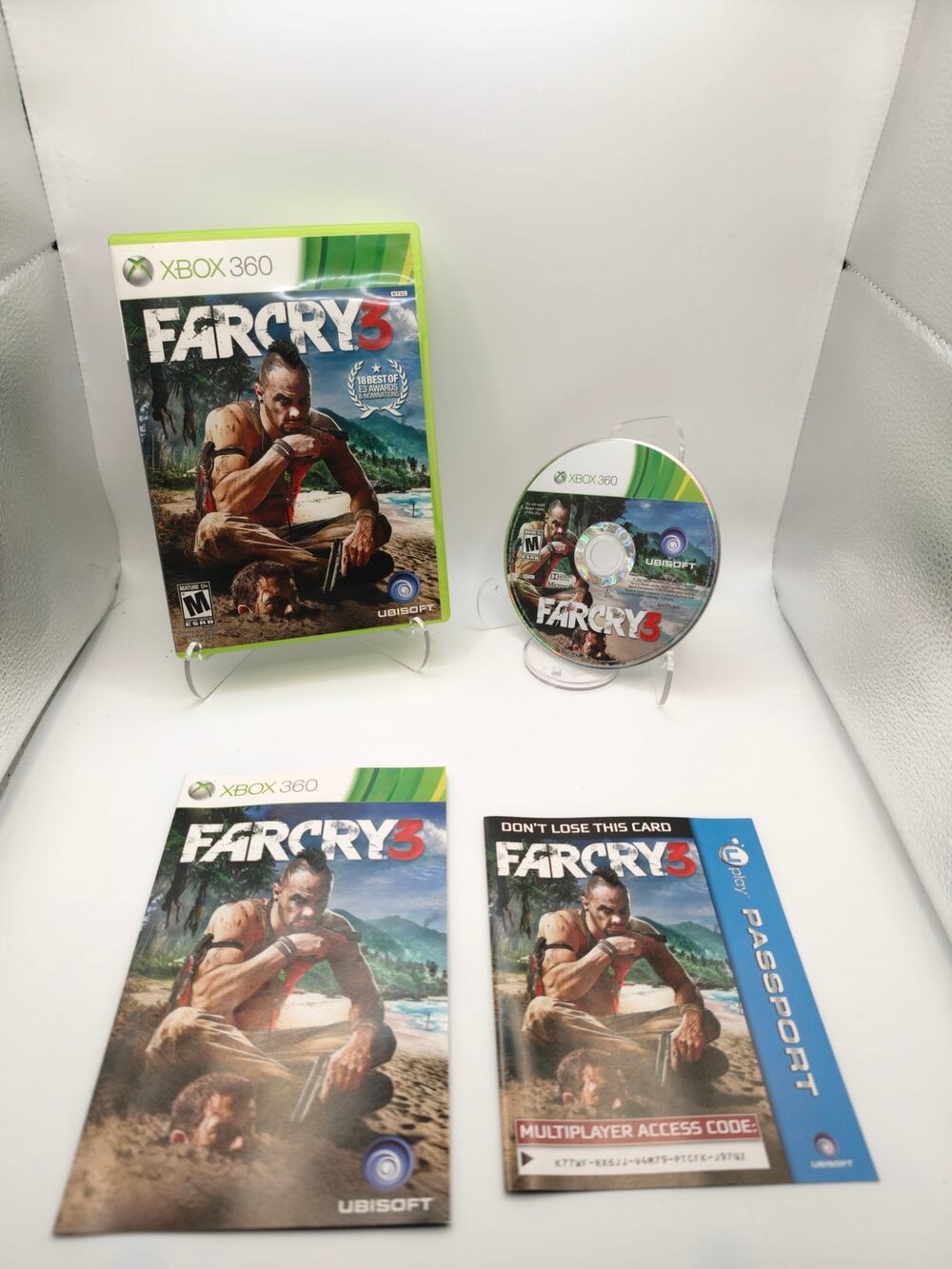 Far Cry 3 (Xbox 360) CIB Complete W/ Manual + Uplay
